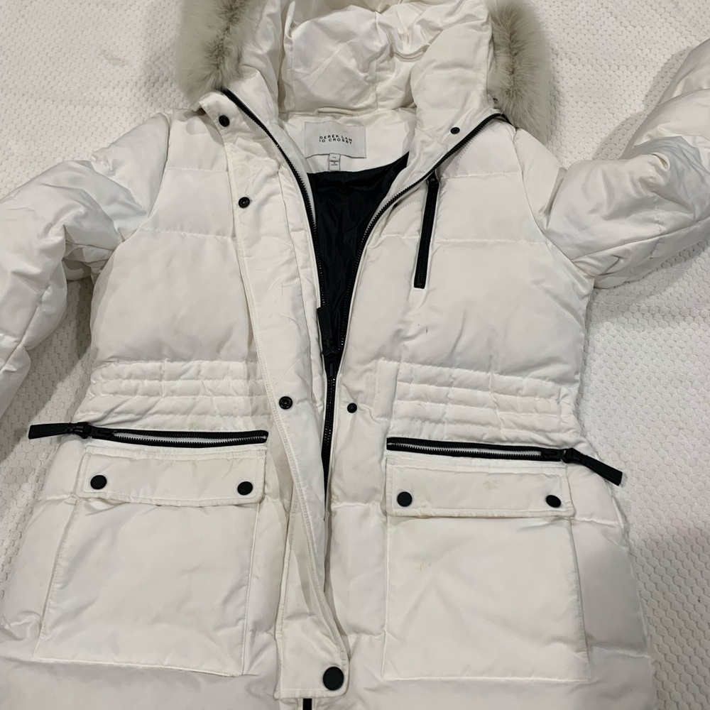 10 Crosby Derek Lam White Puffer Jacket